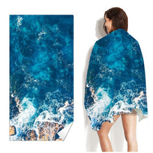 Load image into Gallery viewer, Bath Towels Beach cushion Summer Towle Yoga mat Beach towel
