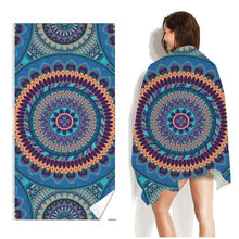 Load image into Gallery viewer, Bath Towels Beach cushion Summer Towle Yoga mat Beach towel
