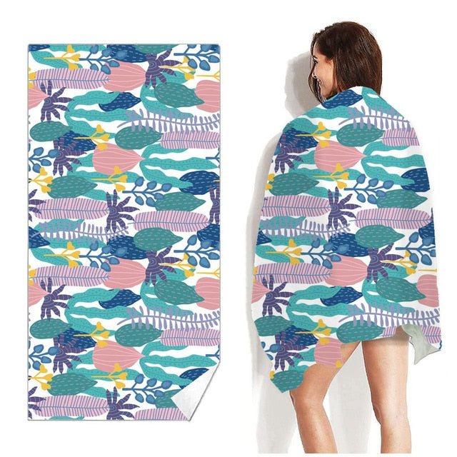 Bath Towels Beach cushion Summer Towle Yoga mat Beach towel